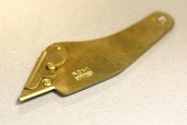 Нож скорняжный Romi №301, латунь (Solingen, Германия)