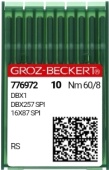 Швейная игла Groz-Beckert DBx1 RS №60