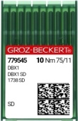 Швейная игла для кожи Groz-Beckert DBx1 SD №75