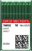 Швейная игла Groz-Beckert LWx2 T для потайного стежка