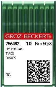 Швейная игла Groz-Beckert UY 128 GAS №60