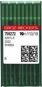 Швейная игла Groz-Beckert 328 FL-E для стежки