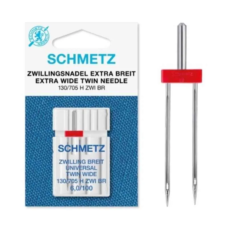 Двойная универсальная игла SCHMETZ 130/705 H ZWI BR 6,0