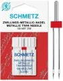 Двойная игла для декоративных работ SCHMETZ 130 MET ZWI 3,0 METALLIC №90