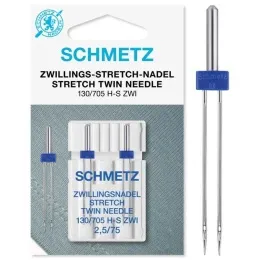 Двойная игла для трикотажа SCHMETZ 130/705 H-S ZWI 2,5