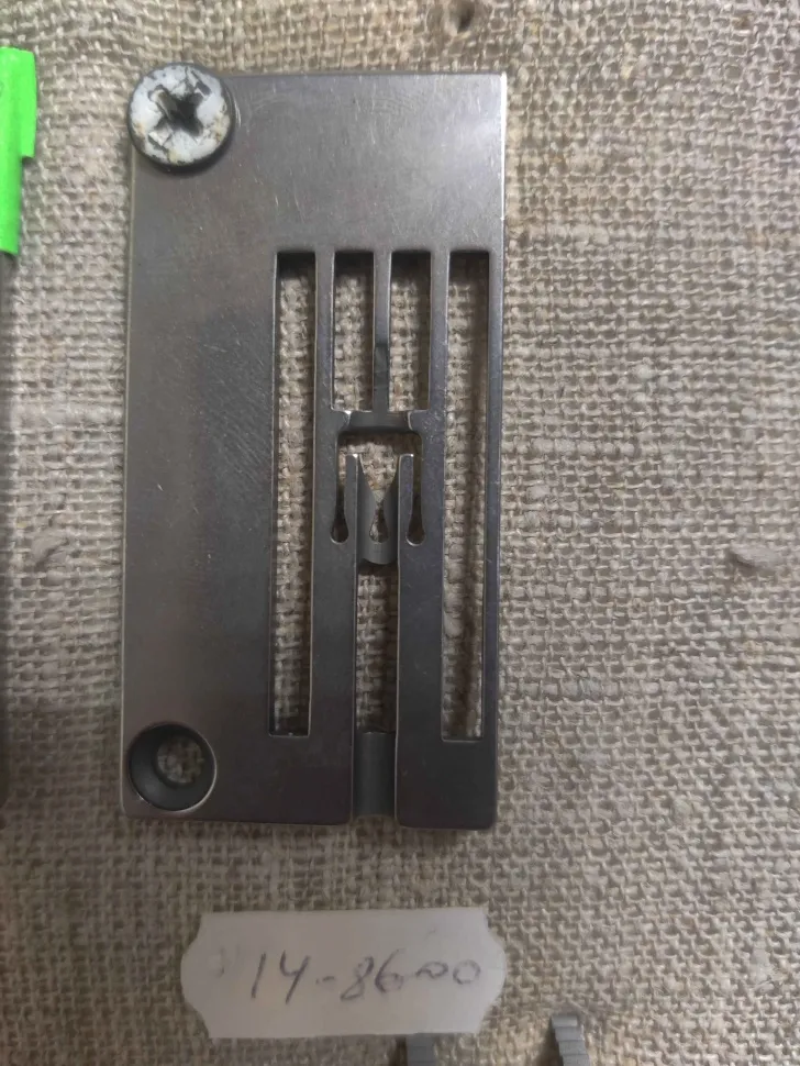 Игольная пластина 14-8600-0 для плоскошовных машин, Тайвань