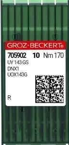 Швейная игла Groz-Beckert  UY 143 GS №170 для зашивания мешков