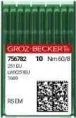 Швейная игла Groz-Beckert 251 EU №60 для потайного стежка
