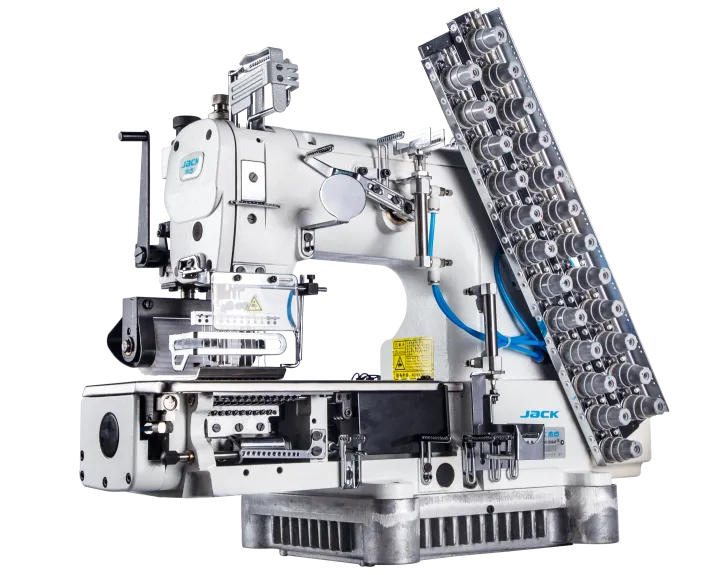 Многоигольная швейная машина цепного стежка Jack 8009VCDI-04064P/VWL