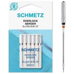 Игла для оверлоков SCHMETZ ELx705 SUK CF OVERLOCK