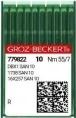 Швейная игла Groz-Beckert DBx1 SAN10 №55