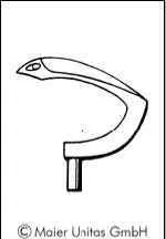 Петлитель SY0069085 для рукавных машин Brother, Тайвань