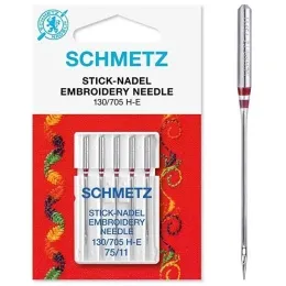 Игла для вышивания SCHMETZ 130/705 H-E EMBROIDERY