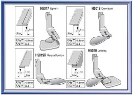 Приспособление H5019 лапка для подгиба края, New Reach