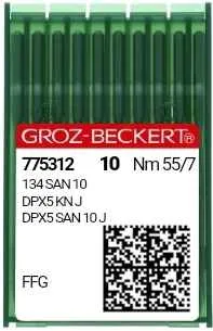 Швейная игла Groz-Beckert 134 SAN 10 FFG для трикотажа