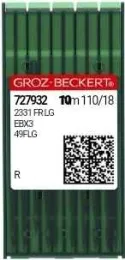 Швейная игла Groz-Beckert 2331 FR LG для стежки