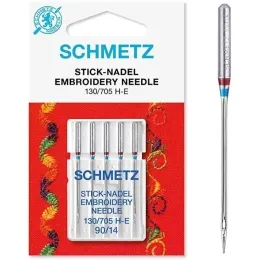 Игла для вышивания SCHMETZ 130/705 H-E EMBROIDERY