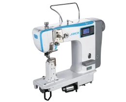 Колонковая одноигольная швейная машина челночного стежка Jack S7-91-T