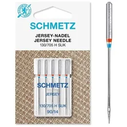 Игла джерси SCHMETZ JERSEY 130/705 H SUK BALL POINT