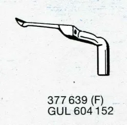 Петлитель 377639(F)/GUL604152 для оверлоков, Тайвань