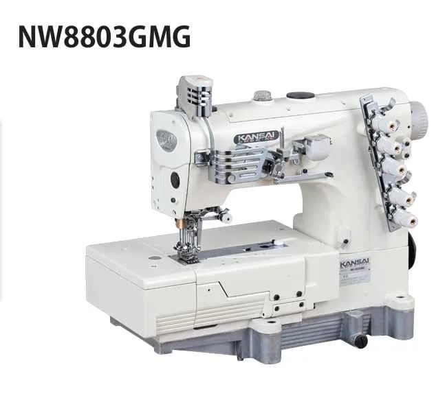 Трехигольная плоскошовная швейная машина Kansai Special NW-8803GMG/DR