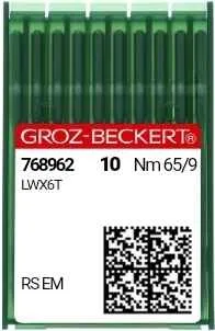 Швейная игла Groz-Beckert  LWx6 T №65 для потайного стежка