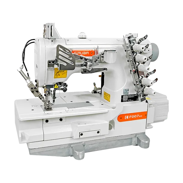 Двухигольная плоскошовная швейная машина Siruba F007KD-U712-264/FSP